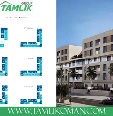  7 New Luxury Apartment for Sale in Al Mouj  REF 268GA