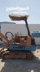  13 JLG 500RTS  Scissor Lift – 18.0m Diesel  and   Kubota KH-021 excavator