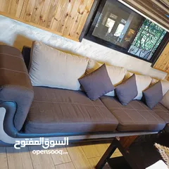  3 طقم قعدة  بحالة جيدة جدا