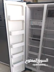  6 ثلاجة هيتاشي تايلندي استوك سايد باي سايد  سكريت أسود حجم 659 لتر انفيرتر