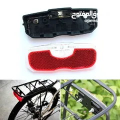  2 Bike Cycling Bicycle Rear Reflector LED Tail Light - 15 JD