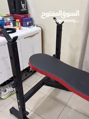  3 كرسي لرفع الاثقال شبه جديد