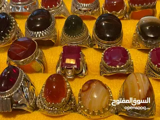  22 Ruby gemstone حجر الیاقوت