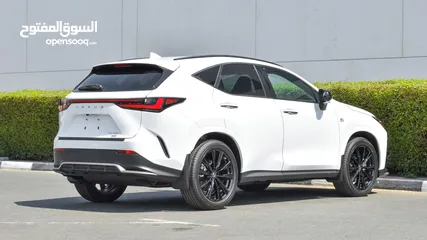  4 LEXUS RX350 F-SPORT 2023 ZERO KM CANADIAN SPEC وارد كندا تقبل التصدير للسعودية و جميع الدول