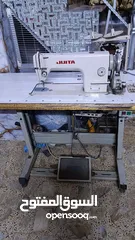  3 مكينة خياطة صناعية اصلية نظيفه شغاله على الفحص
