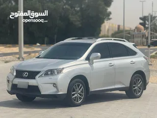  12 من اليابان/ لكزس RX350 / وارد اليابان  2013  فل ابشن رقم واحد بحالة الوكالة