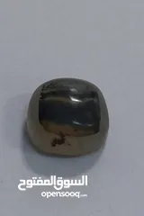  1 أحجار عقيق يماني مصور بصورة الكعبة المشرفة