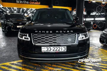  1 Range rover اسود موديل 2020 بحاله الوكاله للبيع