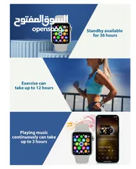  3 ساعات ذكية رياضية بشاشة عالية الدقة