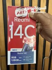  4 Redmi 14c ram 4gb memory 128 gb all color new