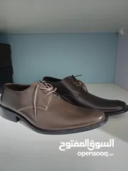  2 حذاء بني جديد