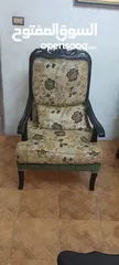  8 طقم كنب خشب زان مستعمل نظيف