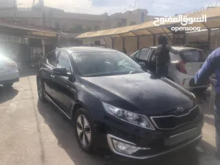  4 كيا اوبتيما للبيع 2013 ب9500 او للبدل على كهرباء