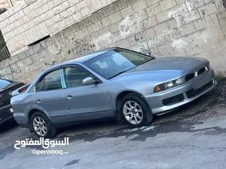  2 متسوبيشي جالنت 2004 فحص كامل أوتوماتيك 7 جيد  مالك اول من الحرة بسعر مغري