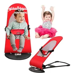  1 كرسي هزاز للأطفال جميل مريح للأطفال متوفر خدمه توصيل للطلب عبر الرسائل الكميه محدوده