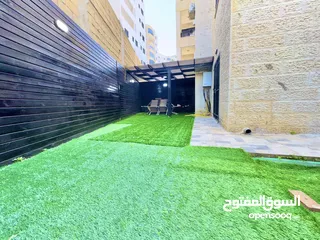  1 شقة مفروشة عفش جديد وحديقة