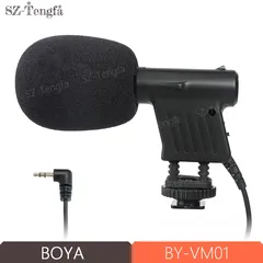  8 ميكرفون كاميرا Directional Video Condenser Microphone for Canon Nikon DSLR Camco