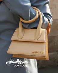  2 Jacqumemus luxury master copy (mirror) bag  حقيبة(شنتة) جيكموس ماستر.كوبي هاي كوالتي (ميرور)