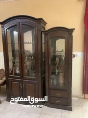  13 آثاث صالون كبير وطاولة فاخرة قزاز مع 8 كراسي اقرأ الوصف مهم