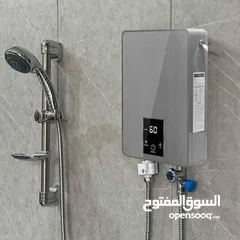  1 السخان الكهربائي الديجيتال الجداري تشغيل فوري – ميّ سخنة خلال ثواني بس شاشة ديجيتال ذكية