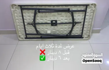  2 طاولة للبيع بحالة ممتازة