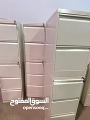  3 ادرج مكتبية خماسية معدنية