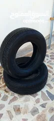  1 كوشوك دنلوب 235/70/16 بحاله جيده