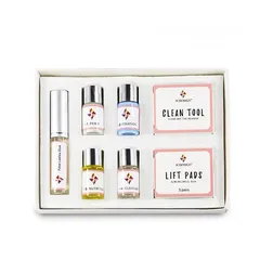  3 عرضنا بس لليوم  حرقنا سعر البكج   *بكج ‏ (LASH LIFT) رفع الرموش والحواجب الجديد في البيت