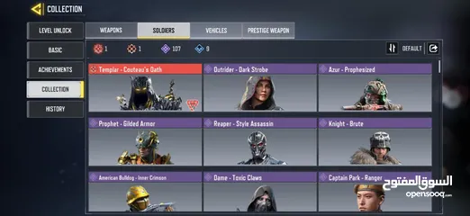  3 3 Mythics + 14 Legendaries  5K AED Invested  Legendary Rank Achieved (Secure Negotiable)