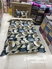  6 لحاف مفرد معرق والعاب  قماش باكستاني تفصيل   لحاف مفرد بعده الوان مشكل