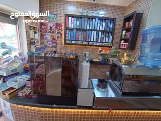 2 محل قهوة مجهز بالكامل