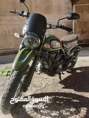  1 قابل للبدل على سيارة اقتصادية Ducati Scrambler 2015