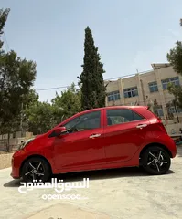  10 كيا بيكانتو 2016 للبيع اوتمات بنزين ماتور 1250 جنط مغنيسيوم تحكم ستيرنك   السيارة بالصلاة على النبي