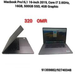  1 Mac book pro 16.1 ماك بوك برو