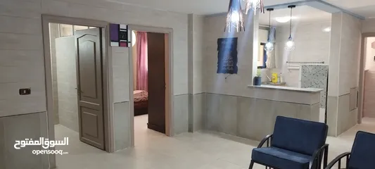  5 شقه مفروشه للايجار  عمان  الشميساني  شارع شجره الدر  خلف السيفوي  خلف المستشفى التخصصي  مساحه 75م