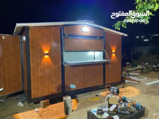  2 متوفر صالونات  كشك كيسكات كرفانات