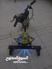  5 سكوتر Volt Bluetooth 3 Speeds Scooter Drift, Multicolor  ￼