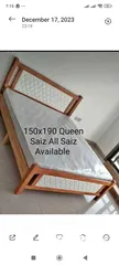  6 Brand new Queen size 150/190 Luxury family bed  with mattress available