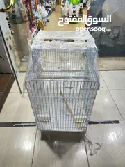  2 قفص ببغاء ايطالي لجميع انواع الطيور الكبيرة  كاسكو تيمنا . ماكاو . بلو فرونتد . كوكاتو