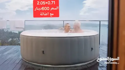  18 جاكوزي jacuzzi بعدة احجام اجمل جلسات الاسترخاء للمنازل ومراكز العلاج الطبيعي والتجميل