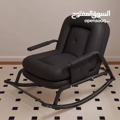  1 كنبة هزازة طبية موديل 2025متوفرة ب 3 الوان : اسود. رمادي. بيج رفيقكم المثالي لجلسة لا مثيل