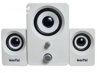  2 سماعات سبيكرز كمبيوتر لابتوب Wired Speaker Leerfei E-1303