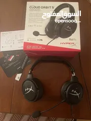  2 سماعة hyperx orbit s استعمال 6 اشهر نضيفة