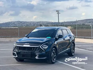  2 كايا سبورتاج /2022 فل بدون فتحة سقف  2x4 ///240Hp بنزين + كهرباء  ( Haybrid) 1600cc