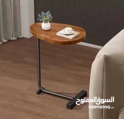  8 طاولة سيرفيس خشب