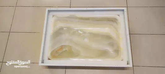  12 Countertop Natural Onyx Marble Basins/ مغسلة سطح/ منضدة جديدة