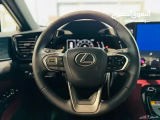  16 لكزس NX 350 بريمي CC فتحة سقف 2024 رادار نفقيشن اللون اسود