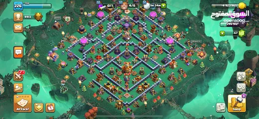 15 Clash of clans th16 account