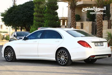  6 مرسيدس s350 2014 بنزين بحالة الوكاله