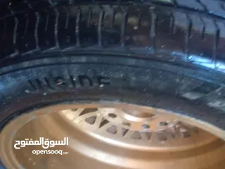  7 جنط  bbs  الماني اصلي .15 بحالة جيدة جدا . 5 براغي محير .... مع كوشوك نظيف